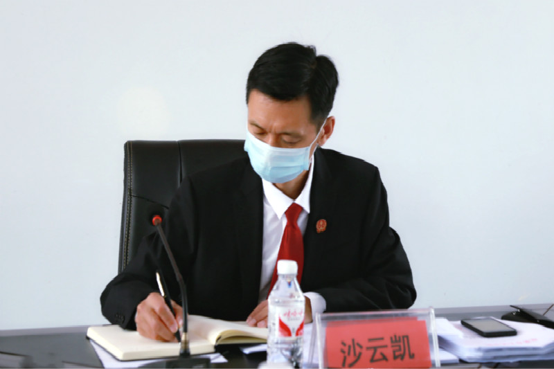 虎林法院召开部门工作汇报暨重点工作推进会